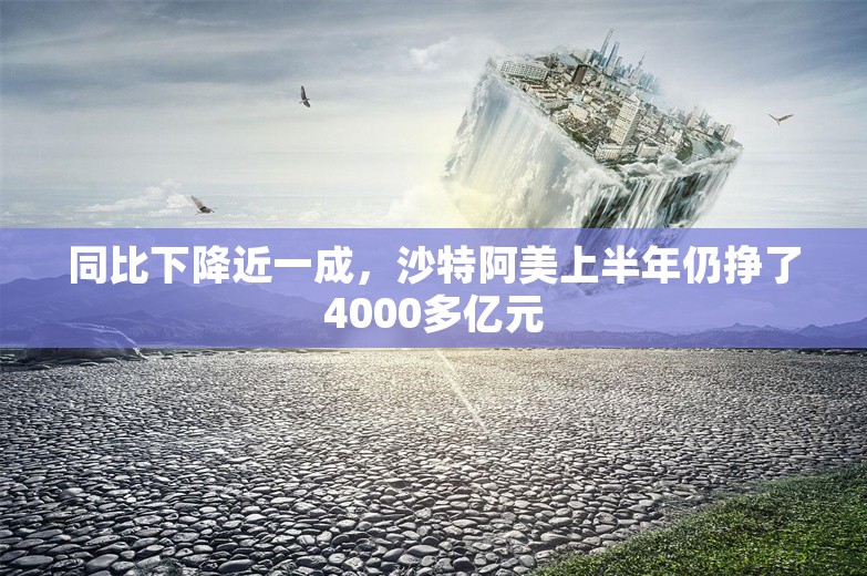 同比下降近一成，沙特阿美上半年仍挣了4000多亿元