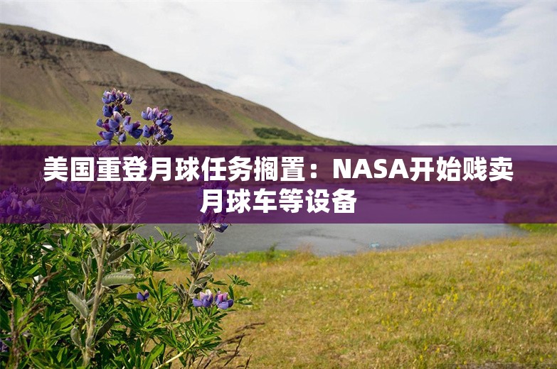 美国重登月球任务搁置：NASA开始贱卖月球车等设备