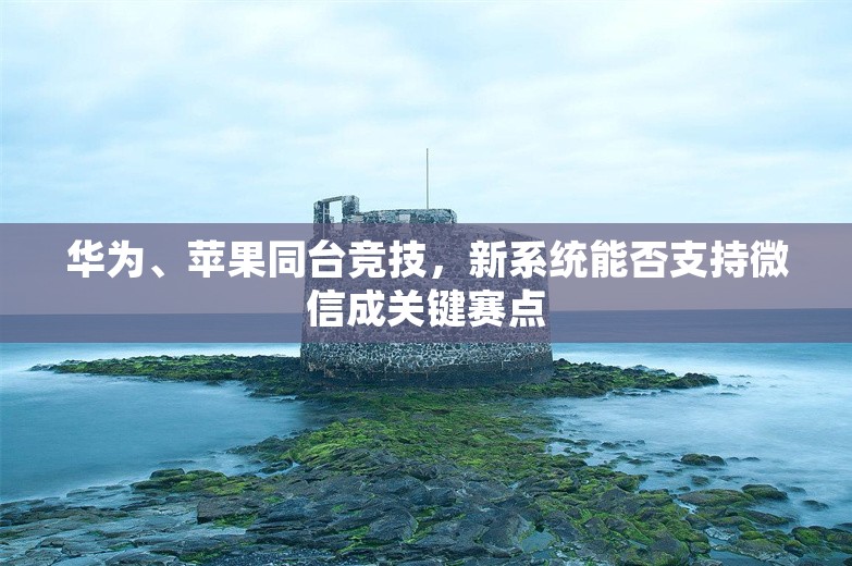 华为、苹果同台竞技，新系统能否支持微信成关键赛点