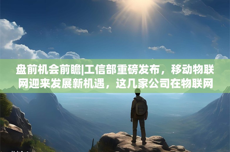 盘前机会前瞻|工信部重磅发布，移动物联网迎来发展新机遇，这几家公司在物联网领域深耕多年值得关注（附概念股）