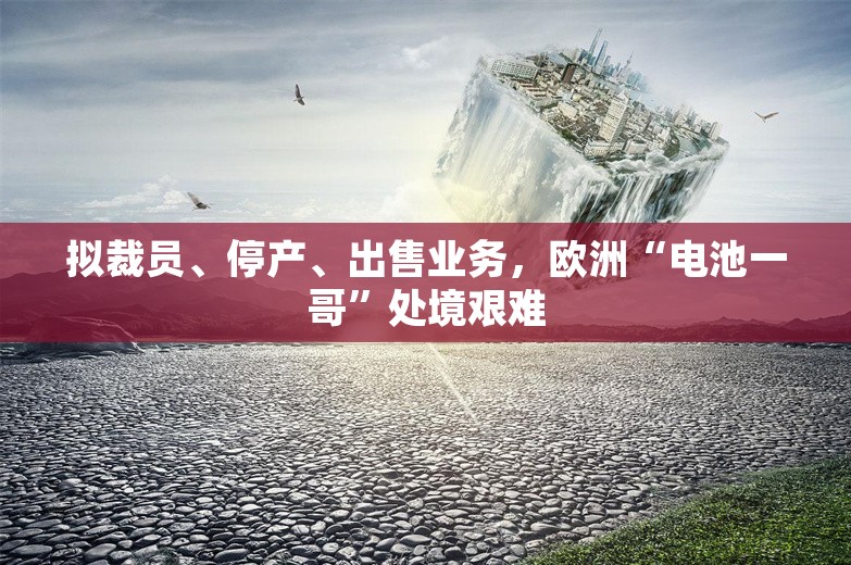 拟裁员、停产、出售业务，欧洲“电池一哥”处境艰难