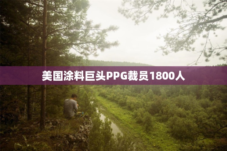 美国涂料巨头PPG裁员1800人