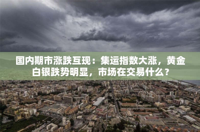 国内期市涨跌互现：集运指数大涨，黄金白银跌势明显，市场在交易什么？