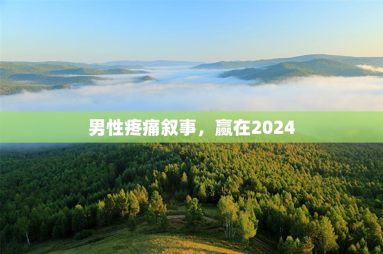 男性疼痛叙事，赢在2024