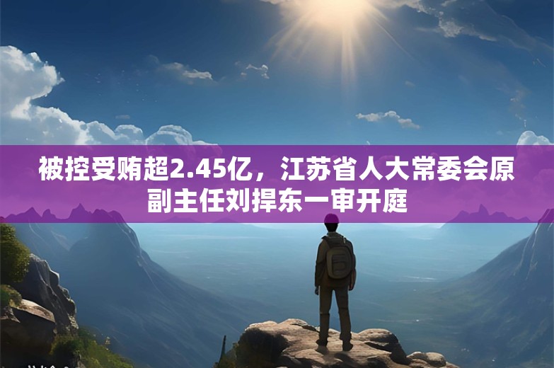 被控受贿超2.45亿，江苏省人大常委会原副主任刘捍东一审开庭