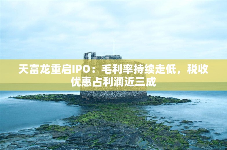 天富龙重启IPO：毛利率持续走低，税收优惠占利润近三成