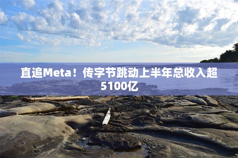 直追Meta！传字节跳动上半年总收入超5100亿