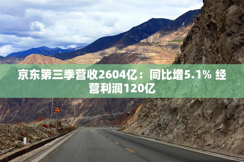 京东第三季营收2604亿：同比增5.1% 经营利润120亿