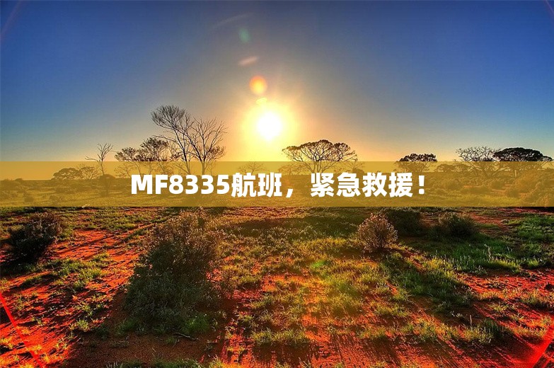 MF8335航班，紧急救援！