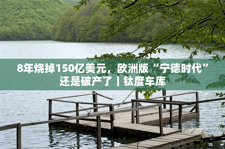 8年烧掉150亿美元，欧洲版“宁德时代”还是破产了｜钛度车库