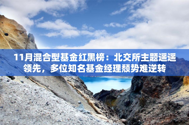 11月混合型基金红黑榜：北交所主题遥遥领先，多位知名基金经理颓势难逆转