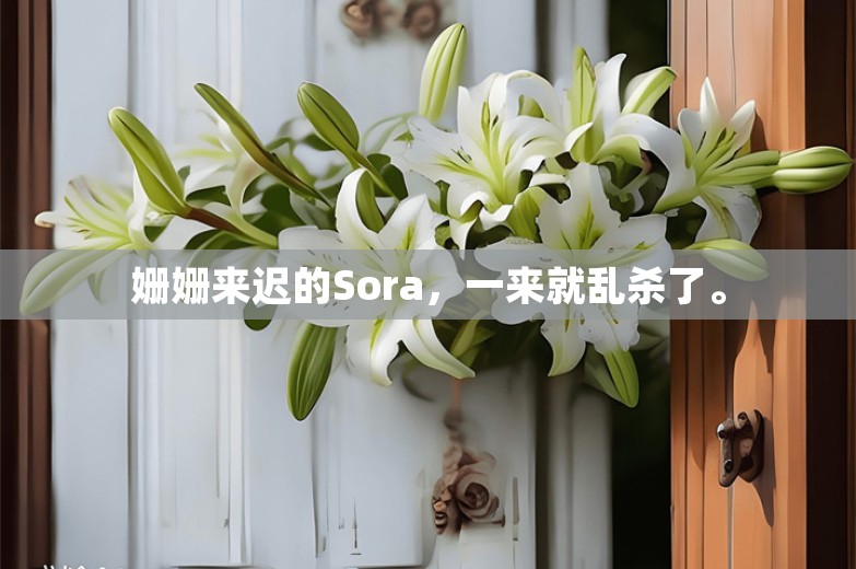 姗姗来迟的Sora，一来就乱杀了。