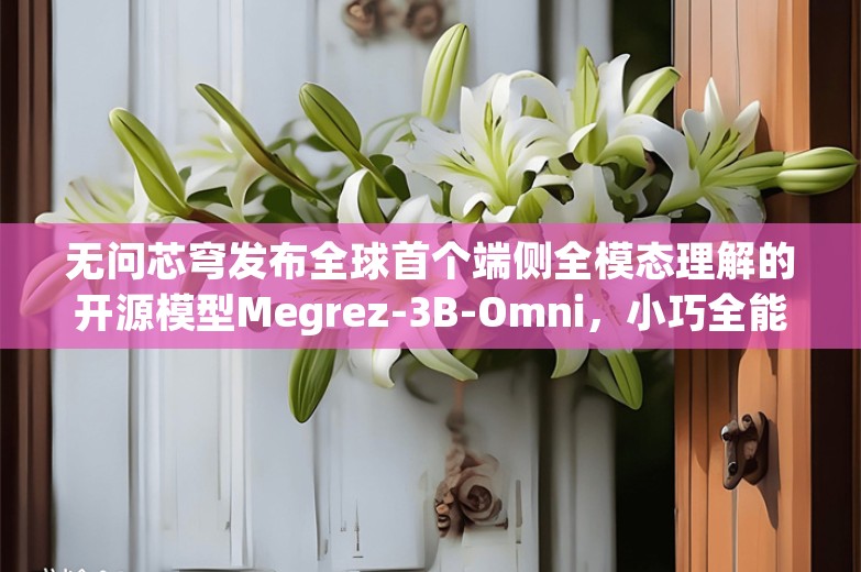 无问芯穹发布全球首个端侧全模态理解的开源模型Megrez-3B-Omni，小巧全能，极速推理