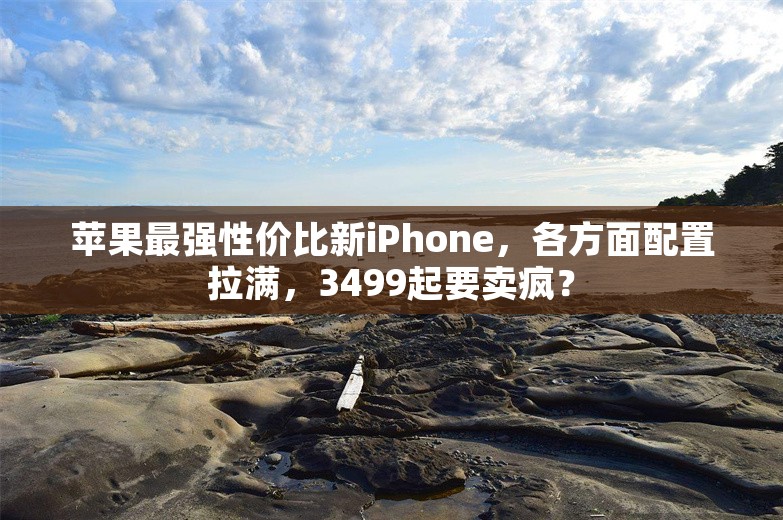 苹果最强性价比新iPhone，各方面配置拉满，3499起要卖疯？