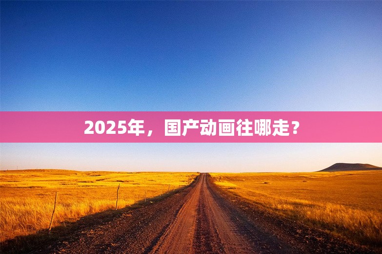 2025年，国产动画往哪走？