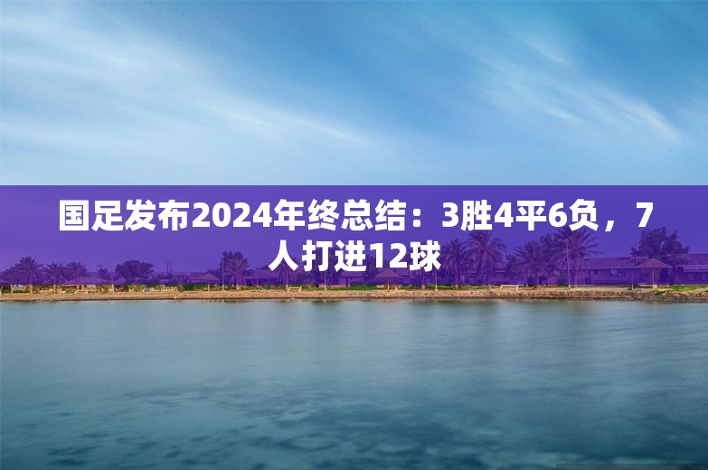 国足发布2024年终总结：3胜4平6负，7人打进12球