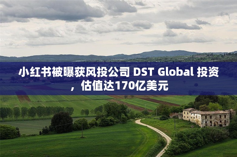 小红书被曝获风投公司 DST Global 投资，估值达170亿美元