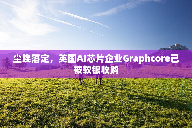 尘埃落定，英国AI芯片企业Graphcore已被软银收购