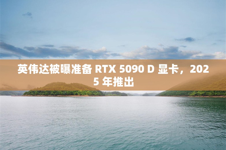 英伟达被曝准备 RTX 5090 D 显卡，2025 年推出