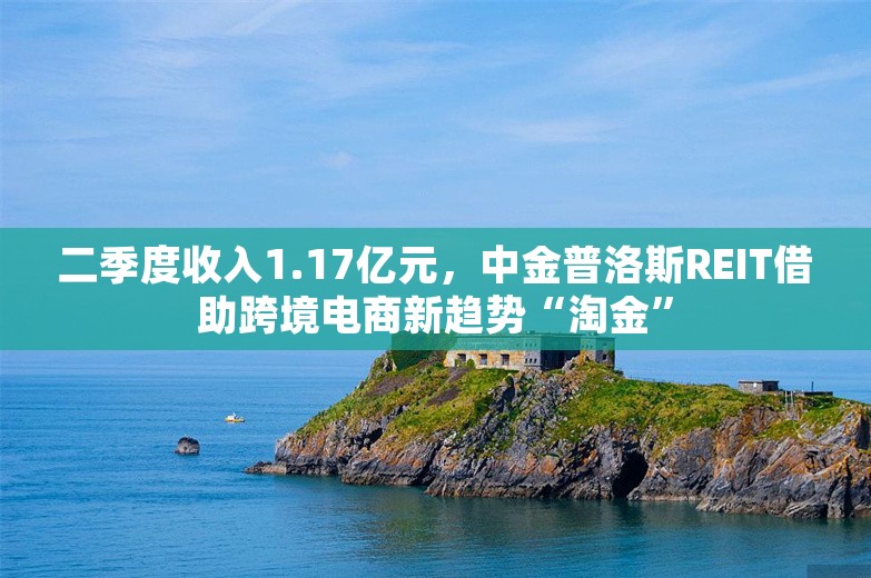 二季度收入1.17亿元，中金普洛斯REIT借助跨境电商新趋势“淘金”